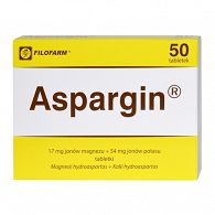 ASPARGIN  X 50 TABLETS