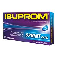 IBUPROM SPRINT CAPS X 10 CAPSULES