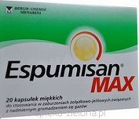 ESPUMISAN MAX X 20 KAPSUŁEK