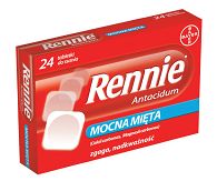 RENNIE ANTACIDUM X 24 TABLETKI
