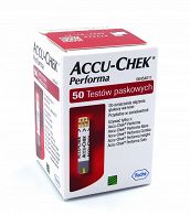 Accu-Check Performa 50 sztuk Testy paskowe