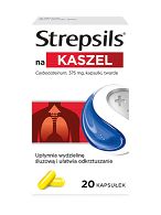 STREPSILS NA KASZEL X 20 KAPS.