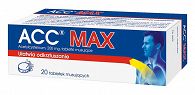 ACC 200 MAX X 20 EFFERVESCENT TABLETS