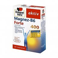 DOPPEL HERZ AKTIV MAGNEZ-B6 FORTE 400  X 30 TABLETKI.