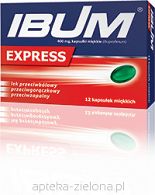 IBUM EXPRESS 400 MG X 12 CAPSULES