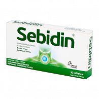 SEBIDIN X 20 TABLETS DO SSANIA