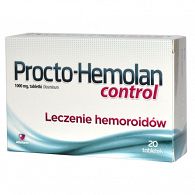 PROCTO-HEMOLAN CONTROL X 20 TABLETKI