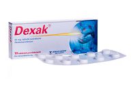 DEXAK 25 MG X 10 TABL
