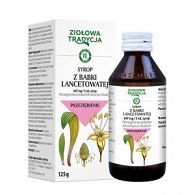 SYROP Z BABKI LANCETOWATEJ 125 ML